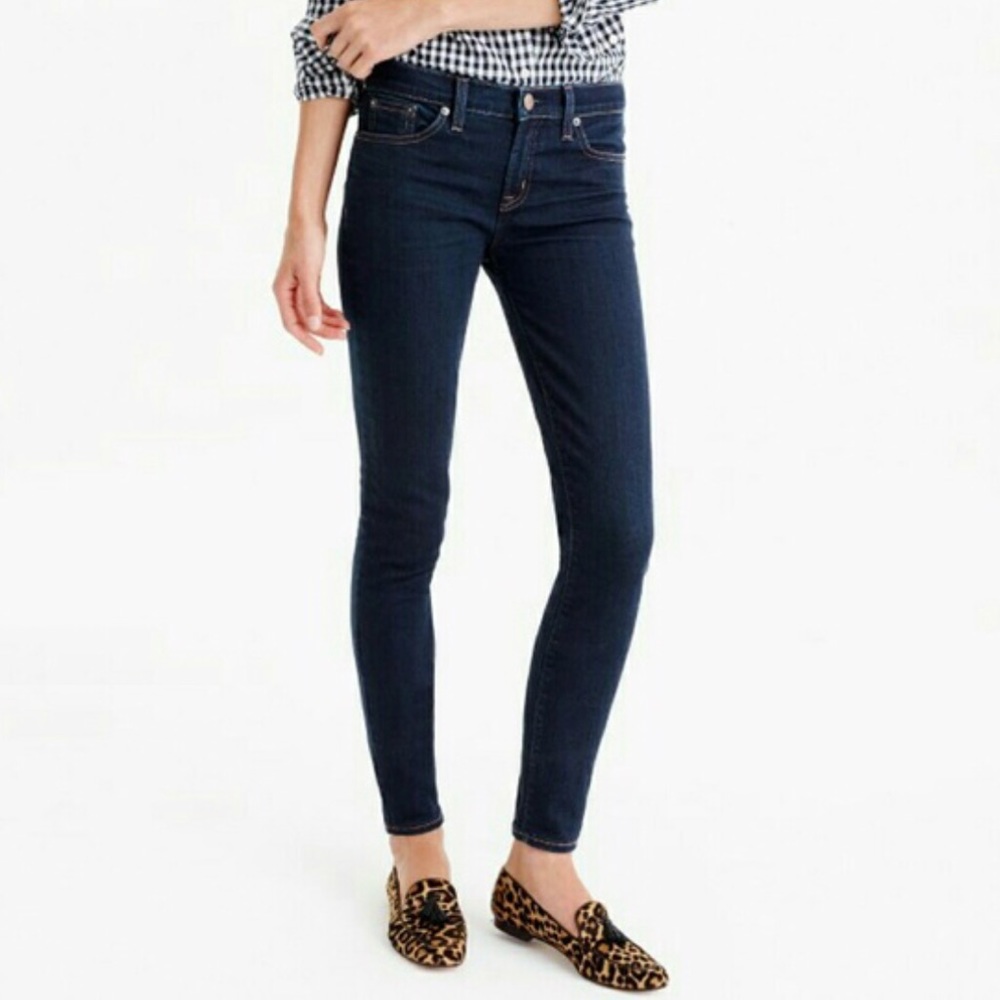 Jcrew Toothpick Ankle Jeans